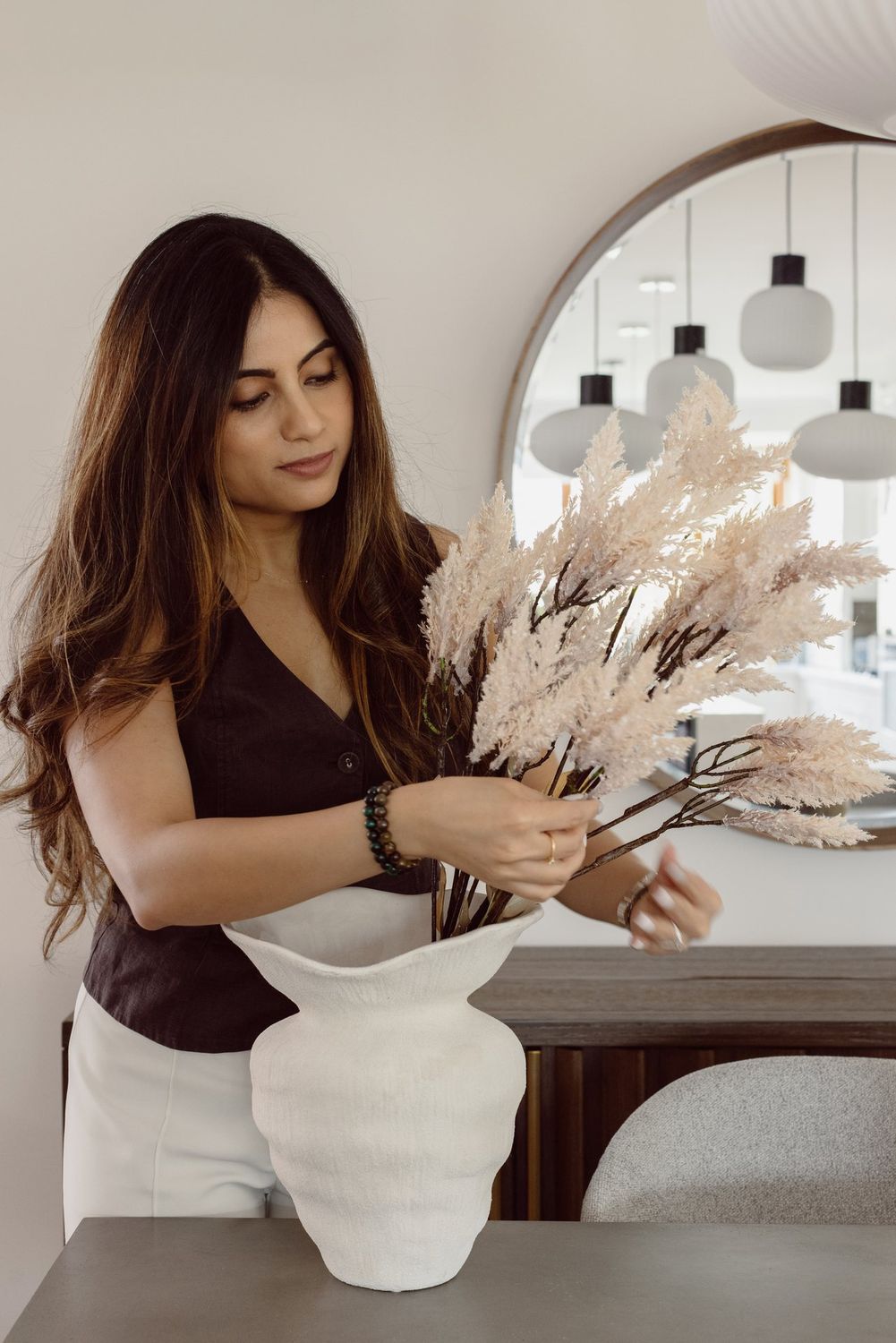 Srishti styling a finished room