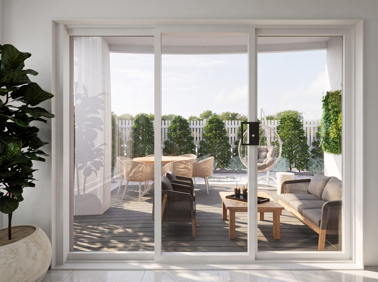 St. Leonards — indoor to outdoor, visualised